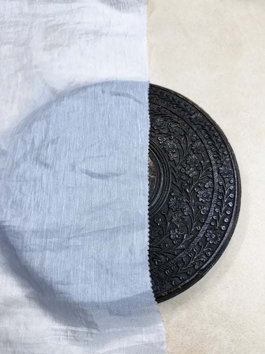 80 Gram VFY Linen Plain Dyeable Fabric | Viscose Linen Plain Dyeable Fabric