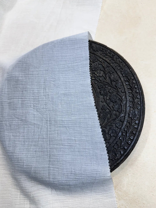 70 Gram VFY Cotton Chiffon Dyeable Fabric | Viscose Cotton Chiffon Dyeable Fabric