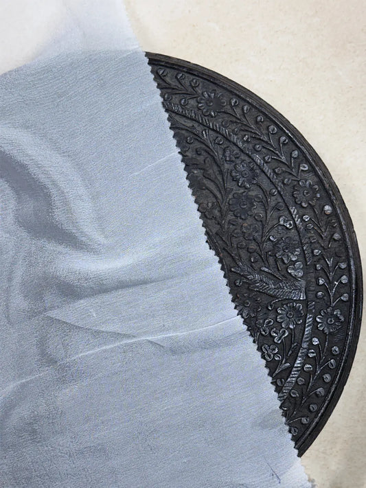 50 Gram VFY Chinon Dyeable Fabric | Viscose Chinon Dyeable Fabric