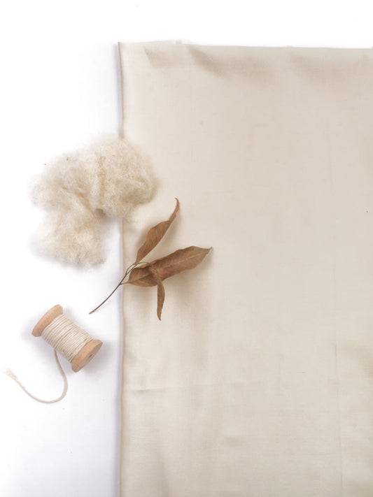 Ahimsa Mulberry Silk | Sustainable Satin Weave Fabric | Handloom Textile