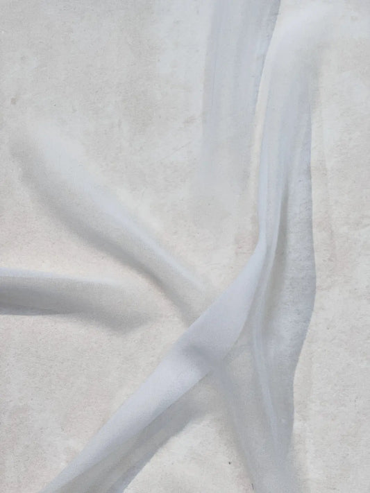 50 Gram VFY 50*50 Georgette Fabric Dyeable | Viscose 50x50 Georgette Dyeable Fabric