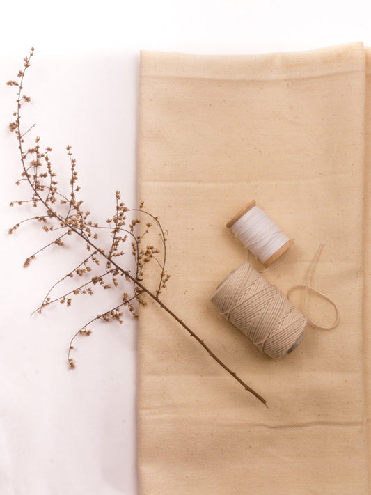 Kala Cotton Denim Fabric | Handloom Woven | 245 GSM Twill Weave