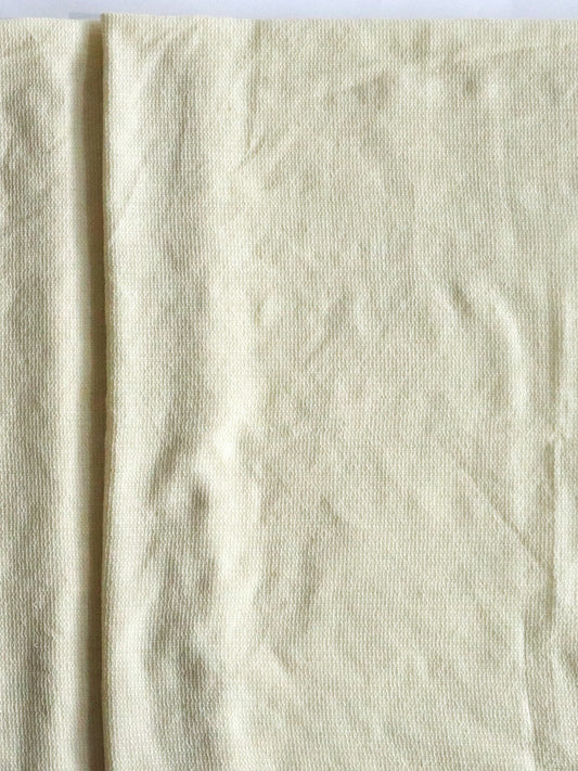 Merino Wool Mesh Handloom Fabric | 75% Wool 25% Organic Cotton | Sustainable & Breathable